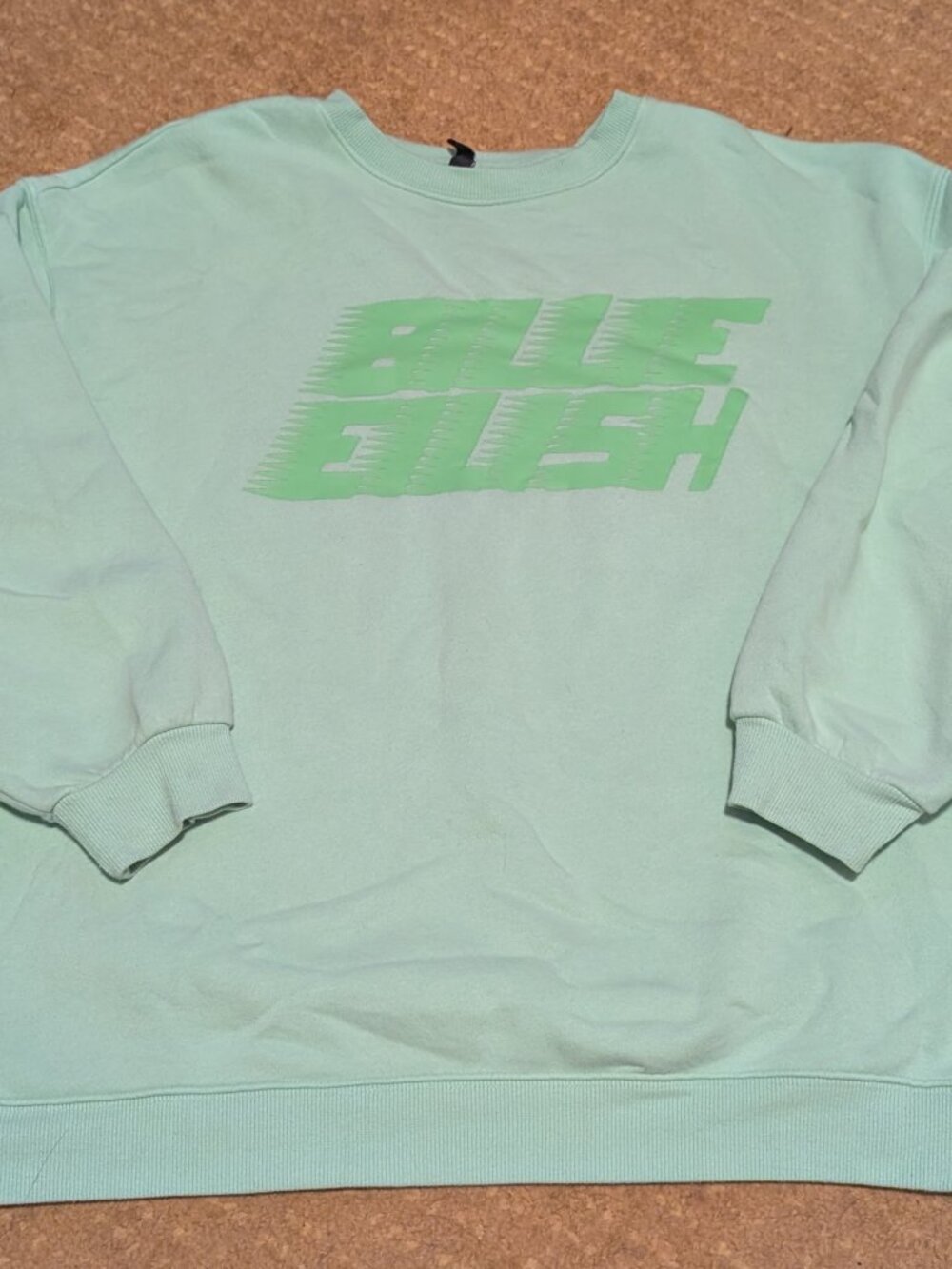 Billie Eilish Blohsh Racer Logo Crewneck Sweatshirt